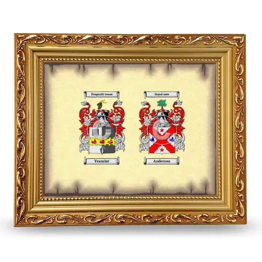 Anniversary Framed - Gold