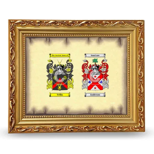 Anniversary Framed - Gold