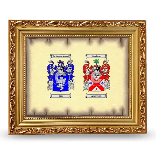 Anniversary Framed - Gold