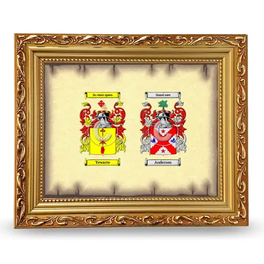 Anniversary Framed - Gold