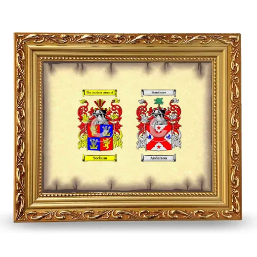 Anniversary Framed - Gold