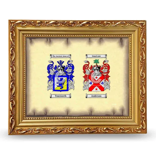 Anniversary Framed - Gold