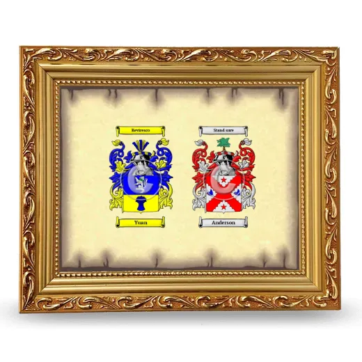 Anniversary Framed - Gold