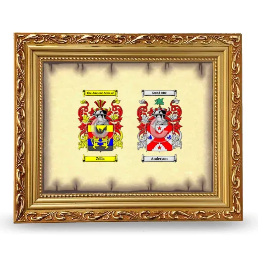 Anniversary Framed - Gold