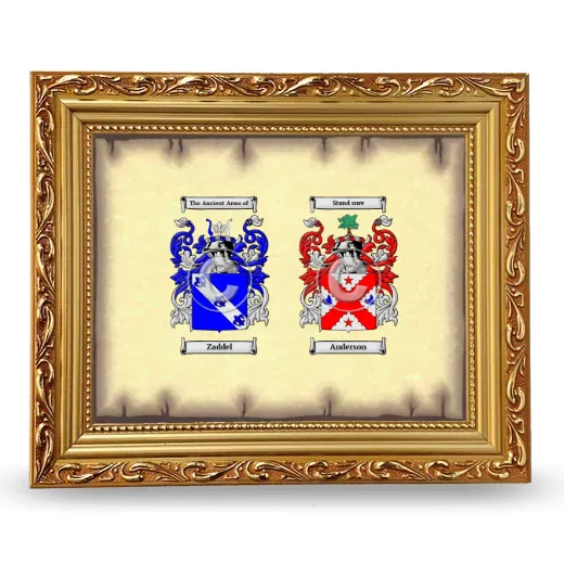 Anniversary Framed - Gold