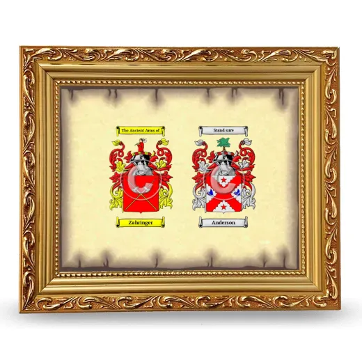 Anniversary Framed - Gold