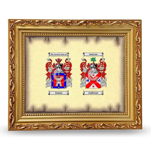 Anniversary Framed - Gold