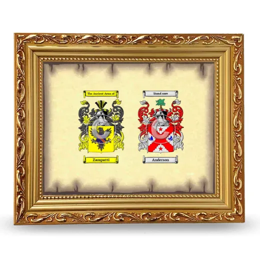 Anniversary Framed - Gold