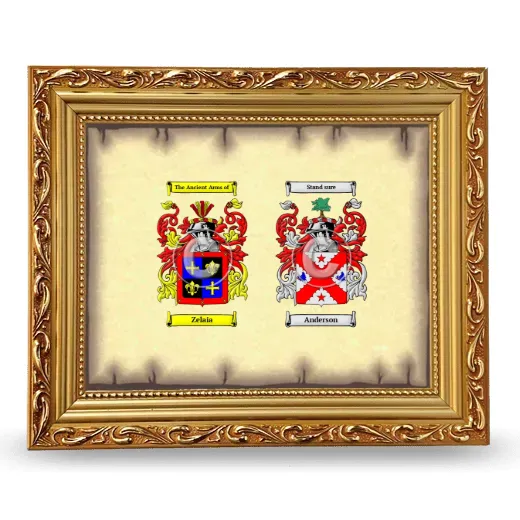 Anniversary Framed - Gold