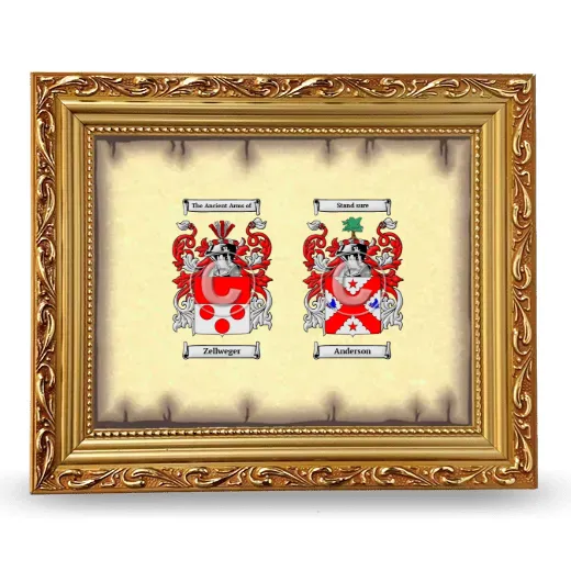 Anniversary Framed - Gold