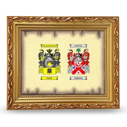 Anniversary Framed - Gold