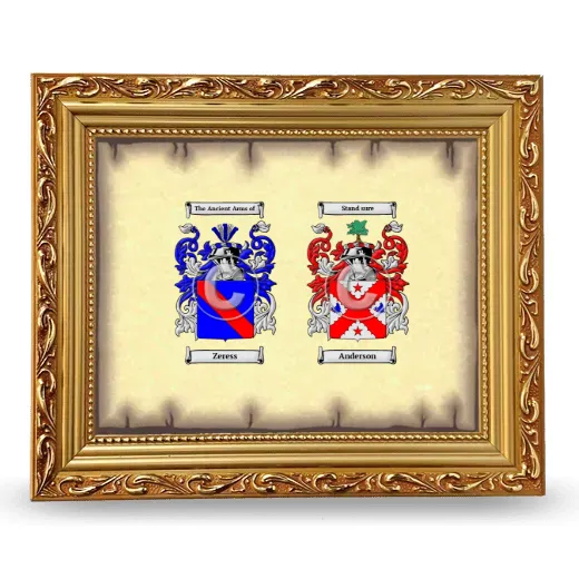 Anniversary Framed - Gold