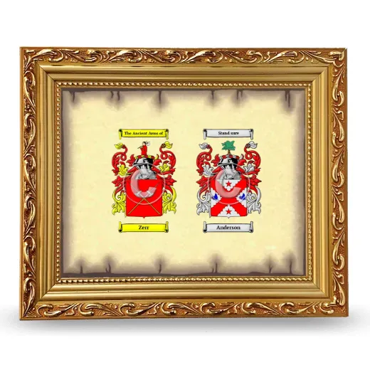 Anniversary Framed - Gold