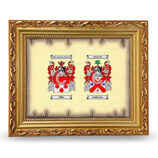 Anniversary Framed - Gold