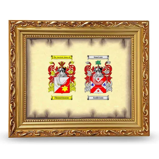 Anniversary Framed - Gold