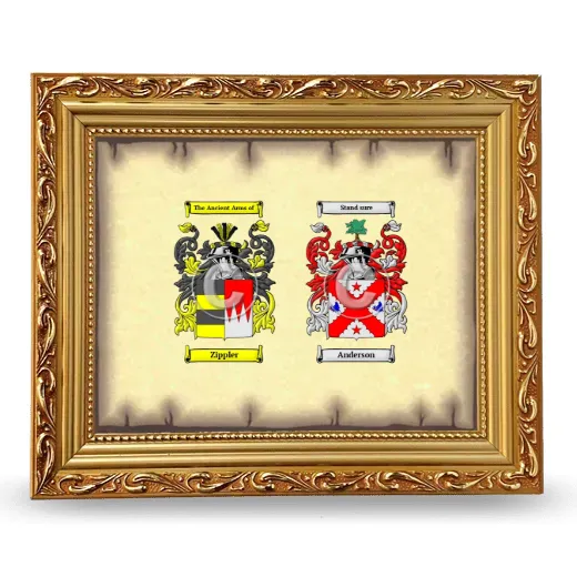 Anniversary Framed - Gold