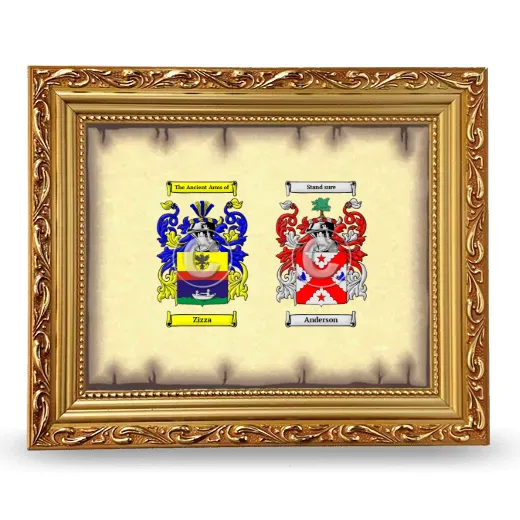 Anniversary Framed - Gold