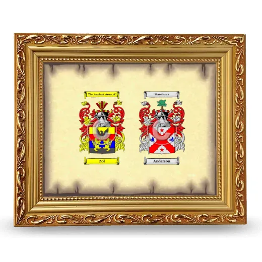 Anniversary Framed - Gold