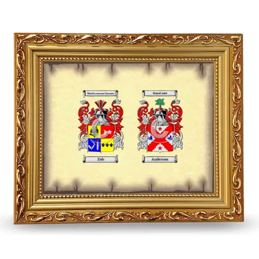 Anniversary Framed - Gold