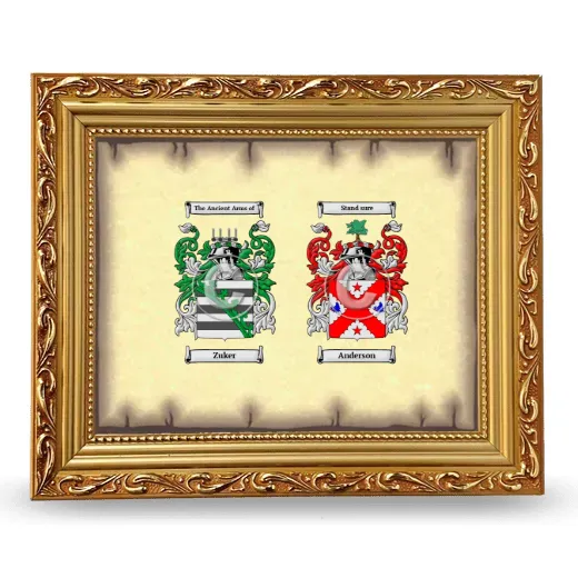 Anniversary Framed - Gold