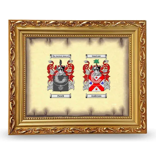 Anniversary Framed - Gold