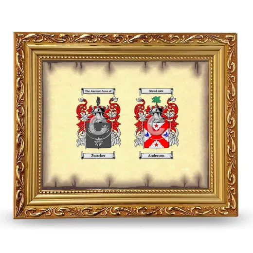 Anniversary Framed - Gold