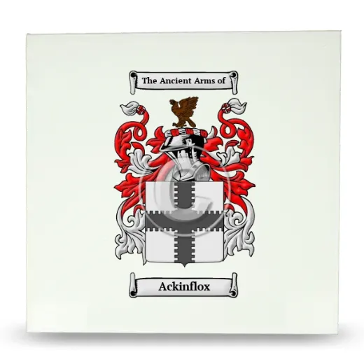 Ackinflox Large Ceramic Tile with Coat of Arms