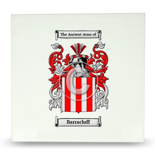 Barracluff Large Ceramic Tile with Coat of Arms