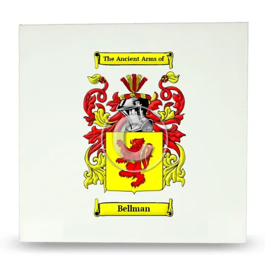 Bellman Large Ceramic Tile with Coat of Arms