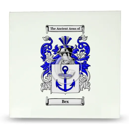 Bex Large Ceramic Tile with Coat of Arms