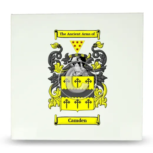 Camden Large Ceramic Tile with Coat of Arms