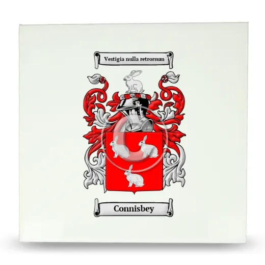 Connisbey Large Ceramic Tile with Coat of Arms