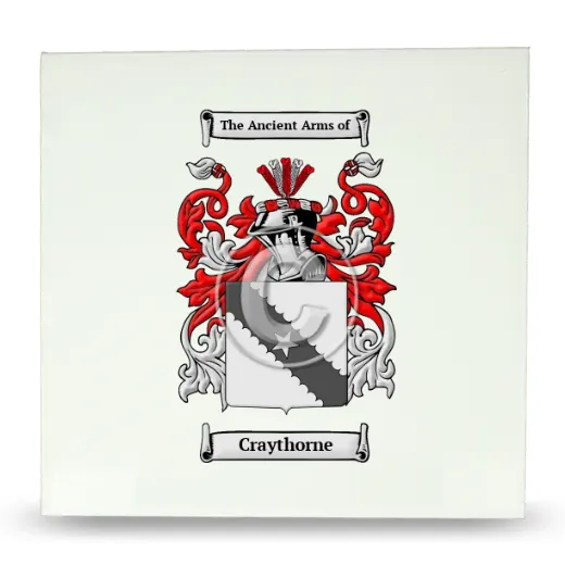 Craythorne Large Ceramic Tile with Coat of Arms