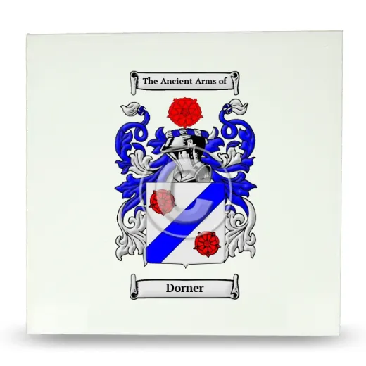 Dorner Large Ceramic Tile with Coat of Arms