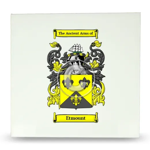 Etmount Large Ceramic Tile with Coat of Arms