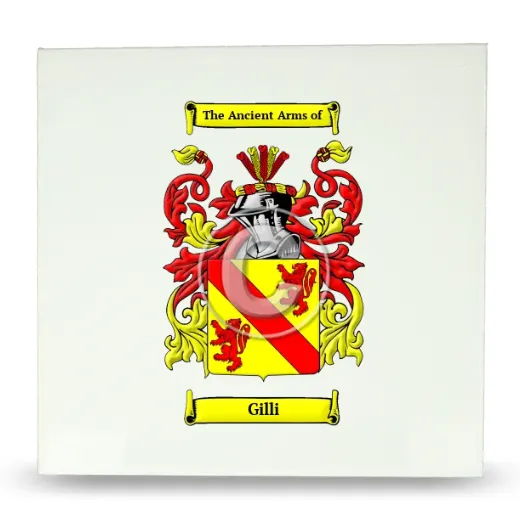 Gilli Large Ceramic Tile with Coat of Arms