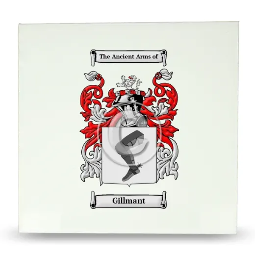 Gillmant Large Ceramic Tile with Coat of Arms