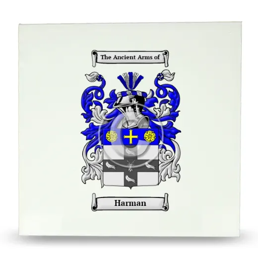 Harman Large Ceramic Tile with Coat of Arms