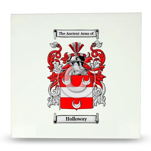 Holloway Large Ceramic Tile with Coat of Arms