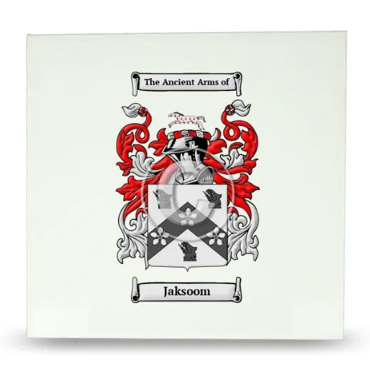 Jaksoom Large Ceramic Tile with Coat of Arms