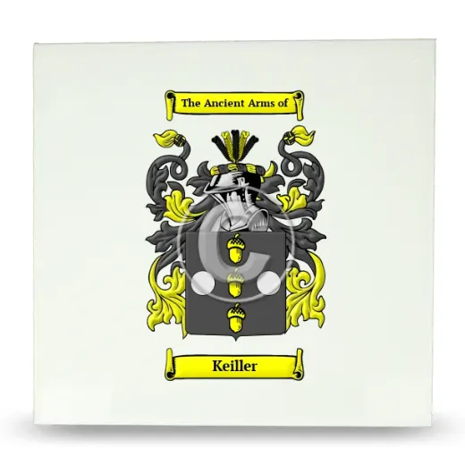 Keiller Large Ceramic Tile with Coat of Arms