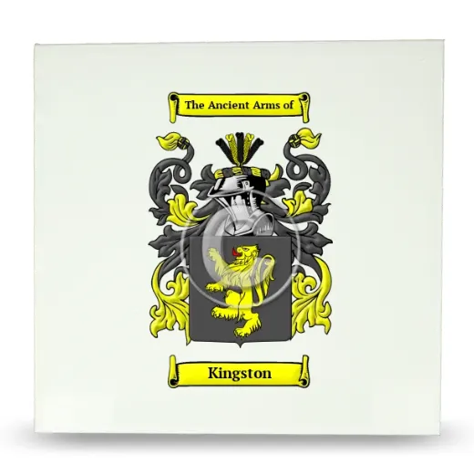 Kingston Large Ceramic Tile with Coat of Arms