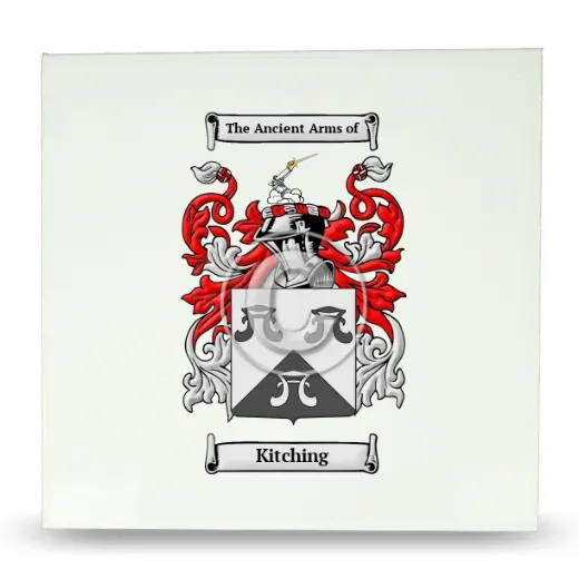 Kitching Large Ceramic Tile with Coat of Arms