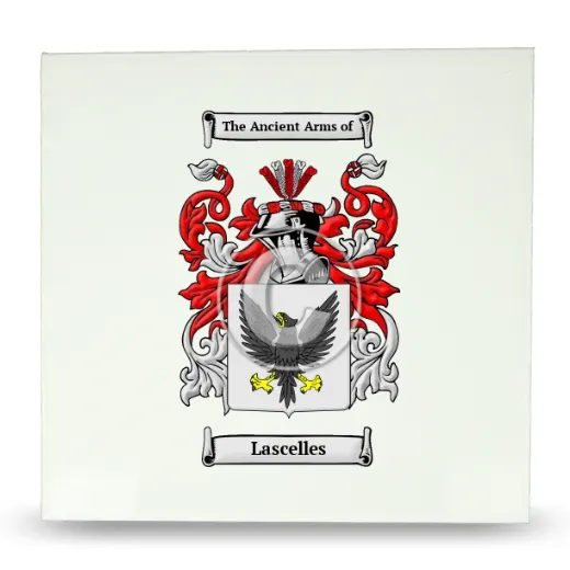 Lascelles Large Ceramic Tile with Coat of Arms