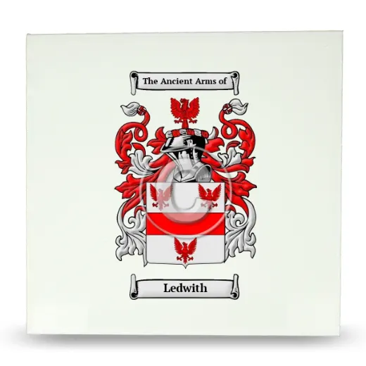 Ledwith Large Ceramic Tile with Coat of Arms