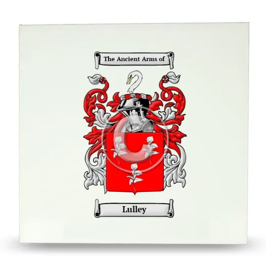 Lulley Large Ceramic Tile with Coat of Arms