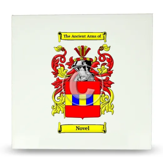 Novel Large Ceramic Tile with Coat of Arms
