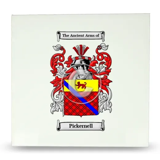Pickernell Large Ceramic Tile with Coat of Arms