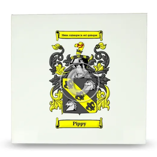 Pippy Large Ceramic Tile with Coat of Arms