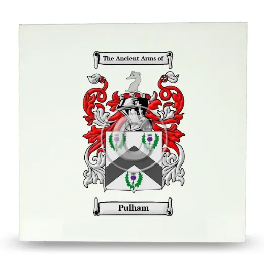 Pulham Large Ceramic Tile with Coat of Arms
